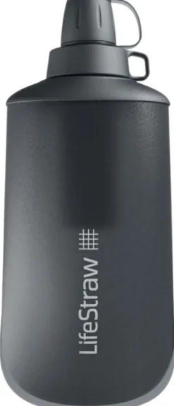 Lifestraw Peak Squeeze 650 ml vedensuodatin, Dark Grey