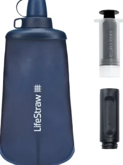 Lifestraw Peak Squeeze 650 ml vedensuodatin, Dark Grey