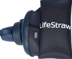Lifestraw Peak Squeeze 650 ml vedensuodatin, Dark Grey