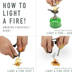 Light My Fire FireSteel BIO Scout Tulustikku Orange