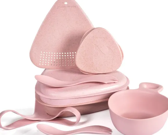 Light My Fire OutDoor MealKit BIO astiasarja, Dusty Pink