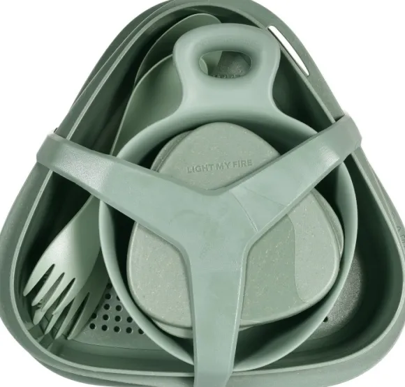 Light My Fire OutDoor MealKit BIO astiasarja, Dusty Pink