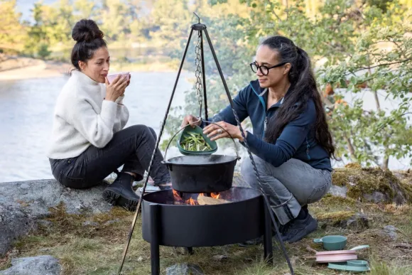 Light My Fire OutDoor MealKit BIO astiasarja, Dusty Pink