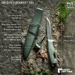 Light My Fire Swedish Fireknife BIO Cocoshell