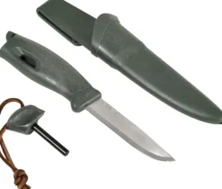 Light My Fire Swedish FireKnife BIO 2in1 puukko sytytysraudalla, vihreä