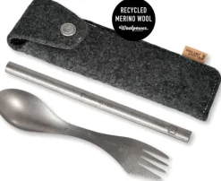 Light My Fire Titanium spork ja kestopilli