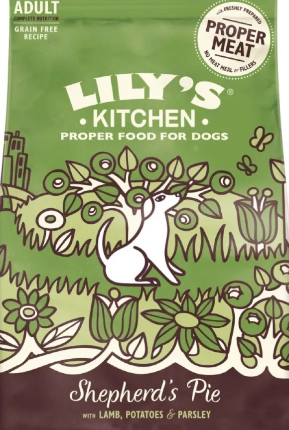 Lily's Kitchen Adult Shepherd’s Pie Lamb Potatoes & Parsley koirien kuivaruoka, 2,5 kg