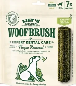 Lily's Kitchen Woofbrush Dental Care Medium Multipack hammashoitoherkku, 7x28 g