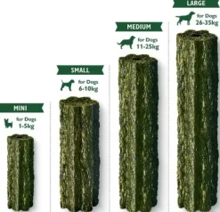 Lily's Kitchen Woofbrush Dental Care Large Multipack hammashoitoherkku, 7 x 47 g