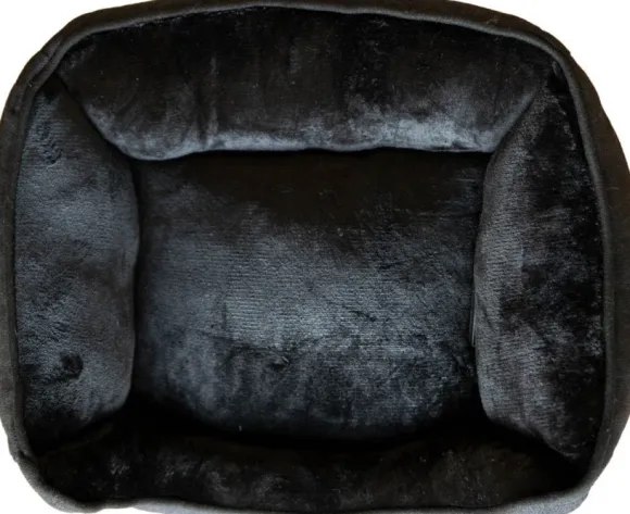 Lounge Scandinavia koiranpeti, musta, L