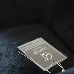 Lounge Scandinavia koiranpeti, musta, M