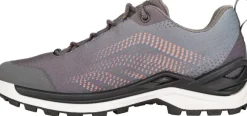 Lowa Zirrox GTX Lo naisten ulkoilukenkä, Steel Blue/Mandarin
