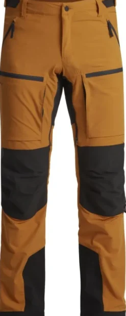 Lundhags Askro Pro Pant vaellushousut, Gold/Charcoal