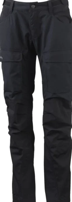 Lundhags Authentic II Pant Long naisten ulkoiluhousut, musta