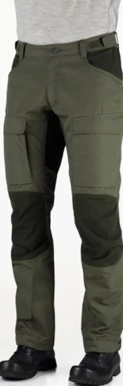 Lundhags Authentic II -ulkoiluhousut tummanvihreä