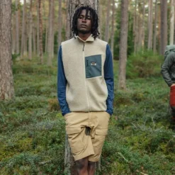 Lundhags Flok Wool Pile Vest fleeceliivi, beige