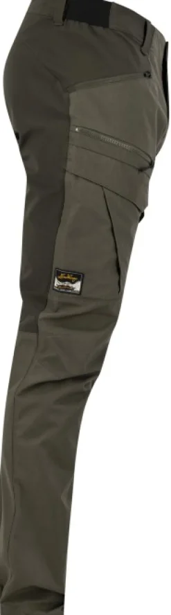 Lundhags Fulu Cargo Strech Hybrid Pant ulkoiluhousut, tummanvihreä
