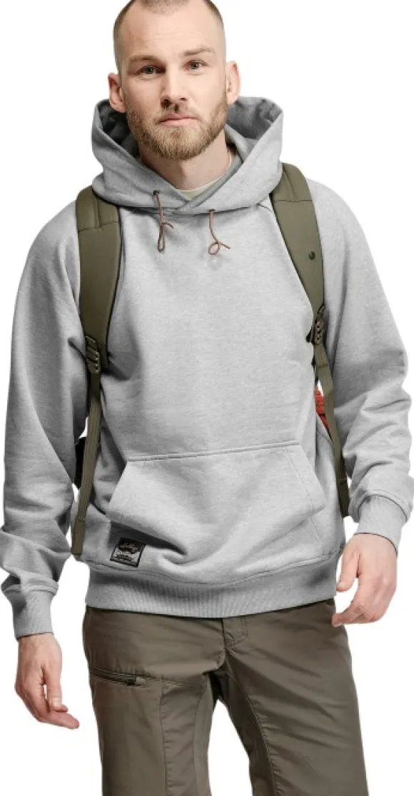 Lundhags Järpen Hoodie huppari, Light Grey Melange