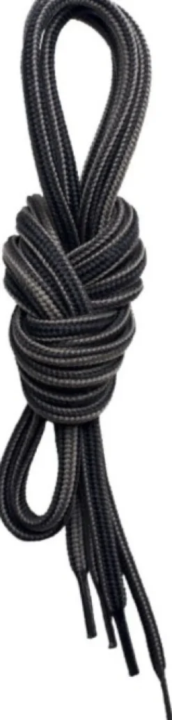 Lundhags kengännauhat, musta/harmaa, 180 cm