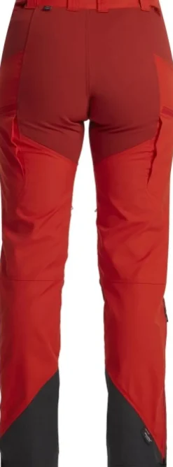 Lundhags Makke Pant naisten vaellushousut, Lively Red/Mellow Red
