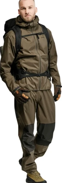 Lundhags Tived Waterproof Jacket takki, Forest Green