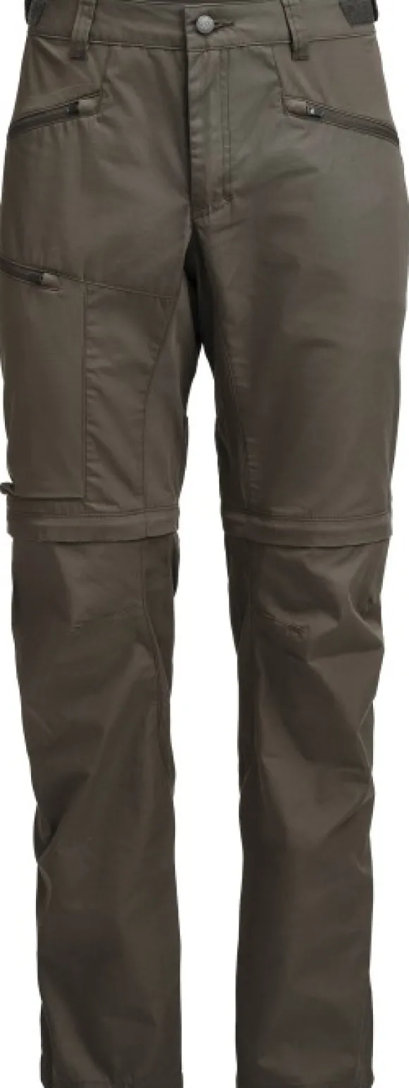 Lundhags Tived Zip-off Pant katkolahjehousut, Forest Green