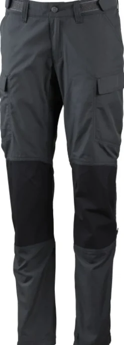 Lundhags Vanner -naisten ulkoiluhousut, harmaa/musta