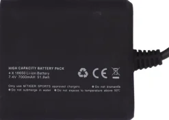 M Tiger Sports Battery Pack otsalampun akku, 7,4V