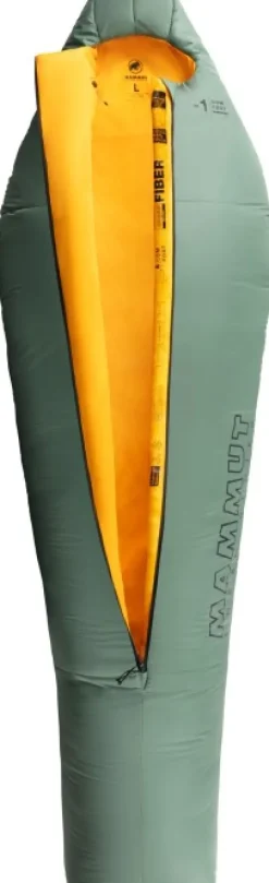 Mammut Comfort synteettinen makuupussi -1°C, vihreä
