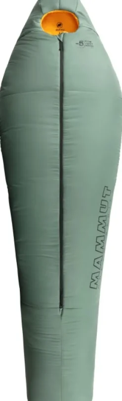 Mammut Comfort synteettinen makuupussi -5°C, vihreä