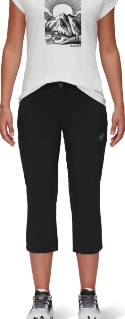 Mammut Runbold Capri Pants Women naisten caprihousut, musta