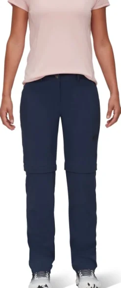 Mammut Runbold Zip Off Pants naisten katkolahjehousut, tummansininen