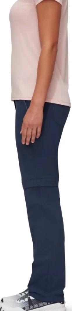 Mammut Runbold Zip Off Pants naisten katkolahjehousut, tummansininen