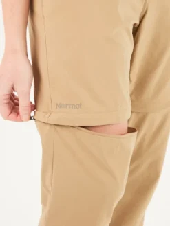 Marmot Kodachrome Convertible Pant naisten ulkoiluhousut, beige