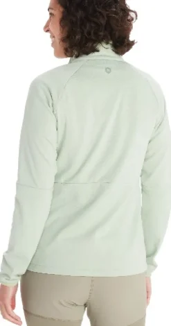 Marmot Leconte Fleece Jacket naisten fleecetakki, harmaavihreä
