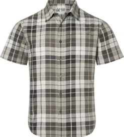 Marmot Men's AirExchange SolarShield Novelty SS Shirt Hickory Nut Wayland Plaid