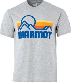 Marmot Men's Coastal Tee SS Light Grey Heather