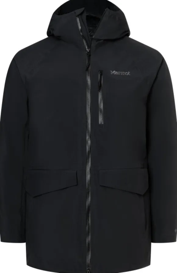 Marmot Oslo GORE-TEX untuvatakki, musta