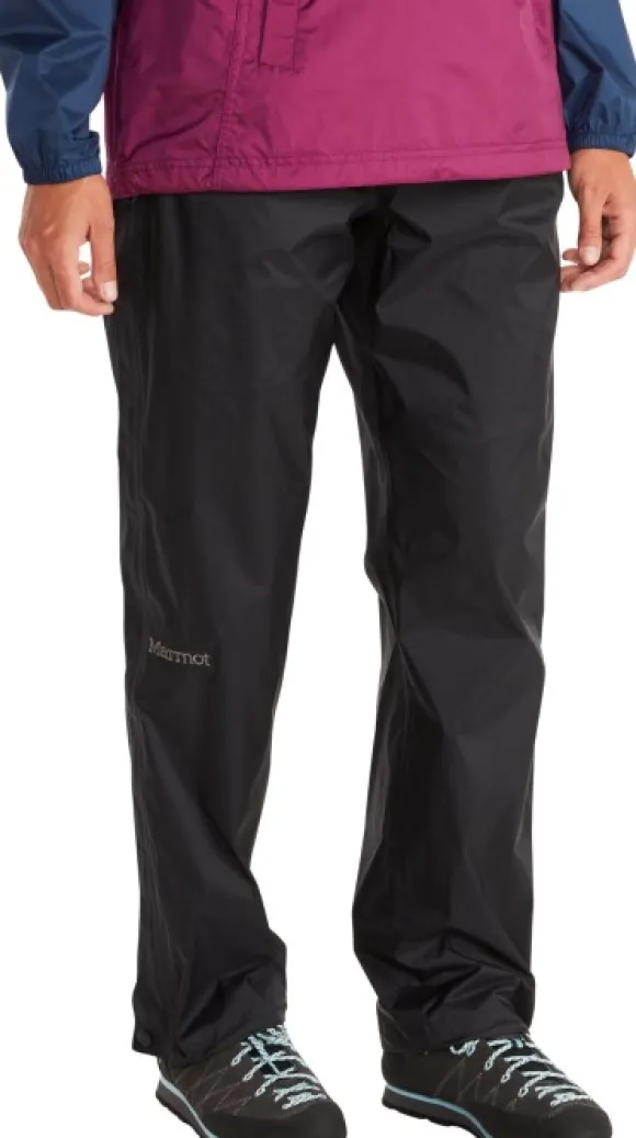 Marmot PreCip Eco Full Zip Pant naisten housut, Black