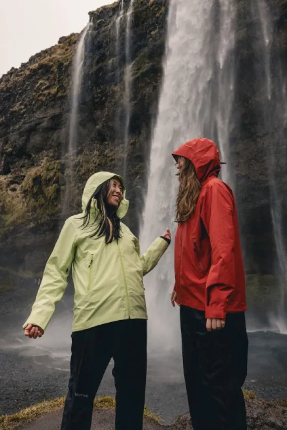 Marmot PreCip Eco Full Zip Pant naisten housut, Black