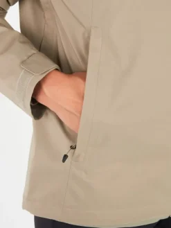 Marmot PreCip Eco Pro Jacket naisten ulkoilutakki, vihreäharmaa