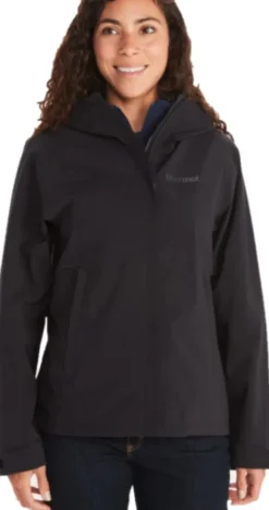 Marmot PreCip Pro Jacket naisten tekninen takki, musta