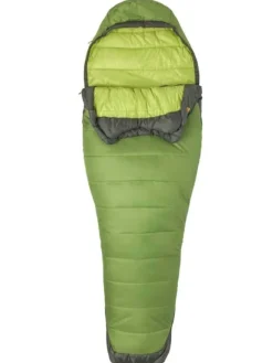 Marmot Trestles Elite Eco Long -1,3°C naisten makuupussi, Wheatgrass/Crocodile