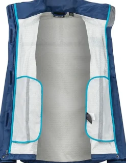 Marmot W's PreCip Eco -sadetakki naisille, sininen