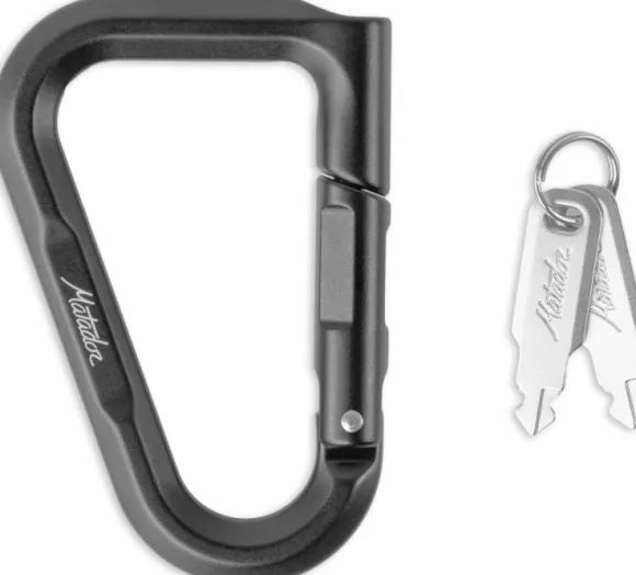 Matador BetaLock karabiinihaka/lukko, Black