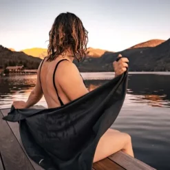 Matador NanoDry Packable Shower Towel - Large (charcoal)