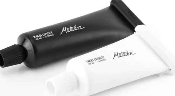 Matador Refillable Toothpaste Tubes (2-Pack)