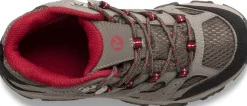Merrell Junior Moab 3 Mid Waterproof vaelluskenkä junioreille, Boulder/Red
