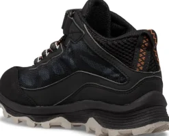 Merrell Junior Moab Speed Mid A/C Waterproof lasten ulkoilukengät, musta