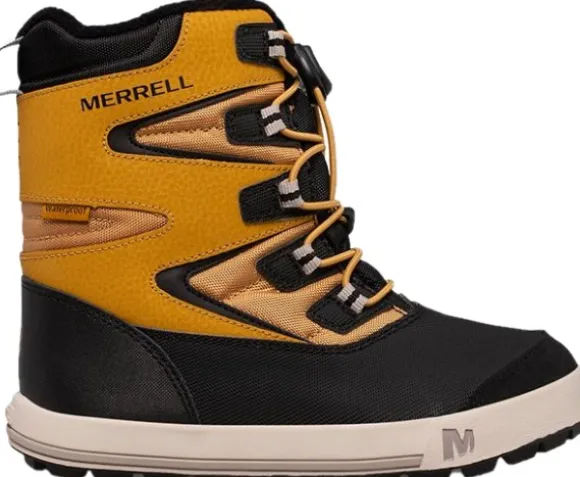 Merrell Junior Snow Bank 3.0 Waterproof lasten talvikenkä, Wheat
